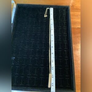 Long Layering Necklace Weave Accent